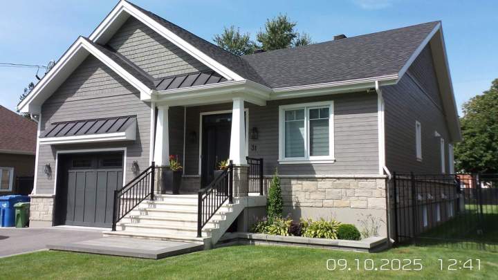 Projet de construction de maison neuve Pointe-Claire